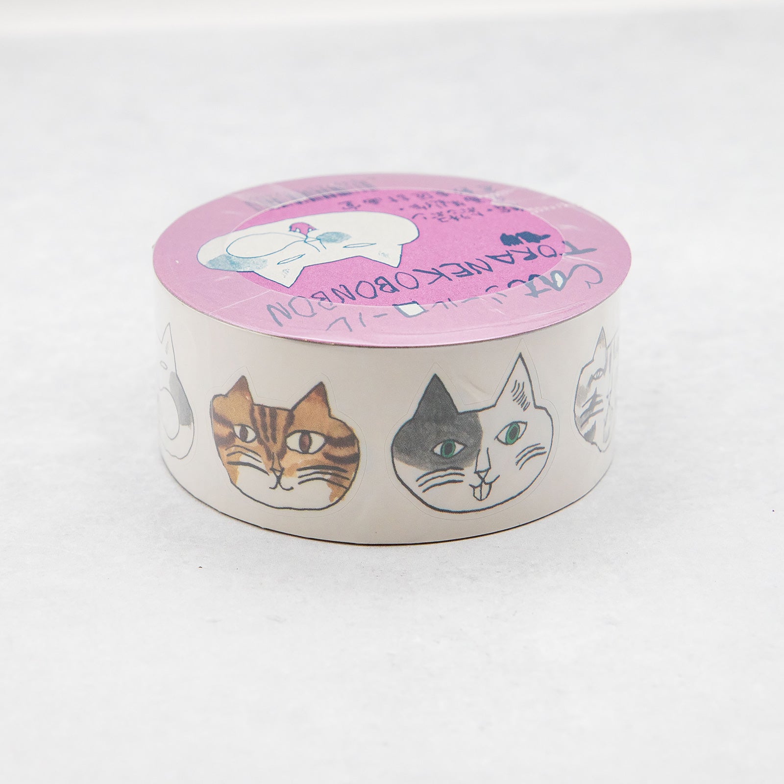 トラネコボンボン　シールロール30mm