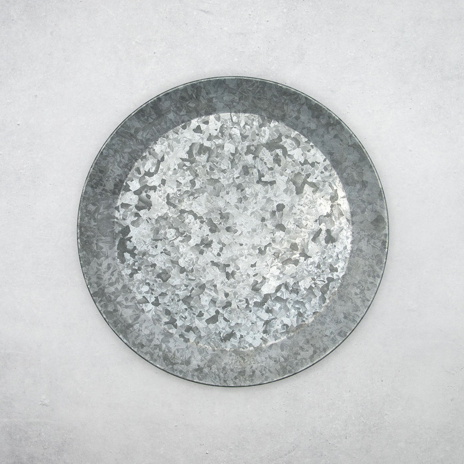 ブリキ ラウンドトレイ