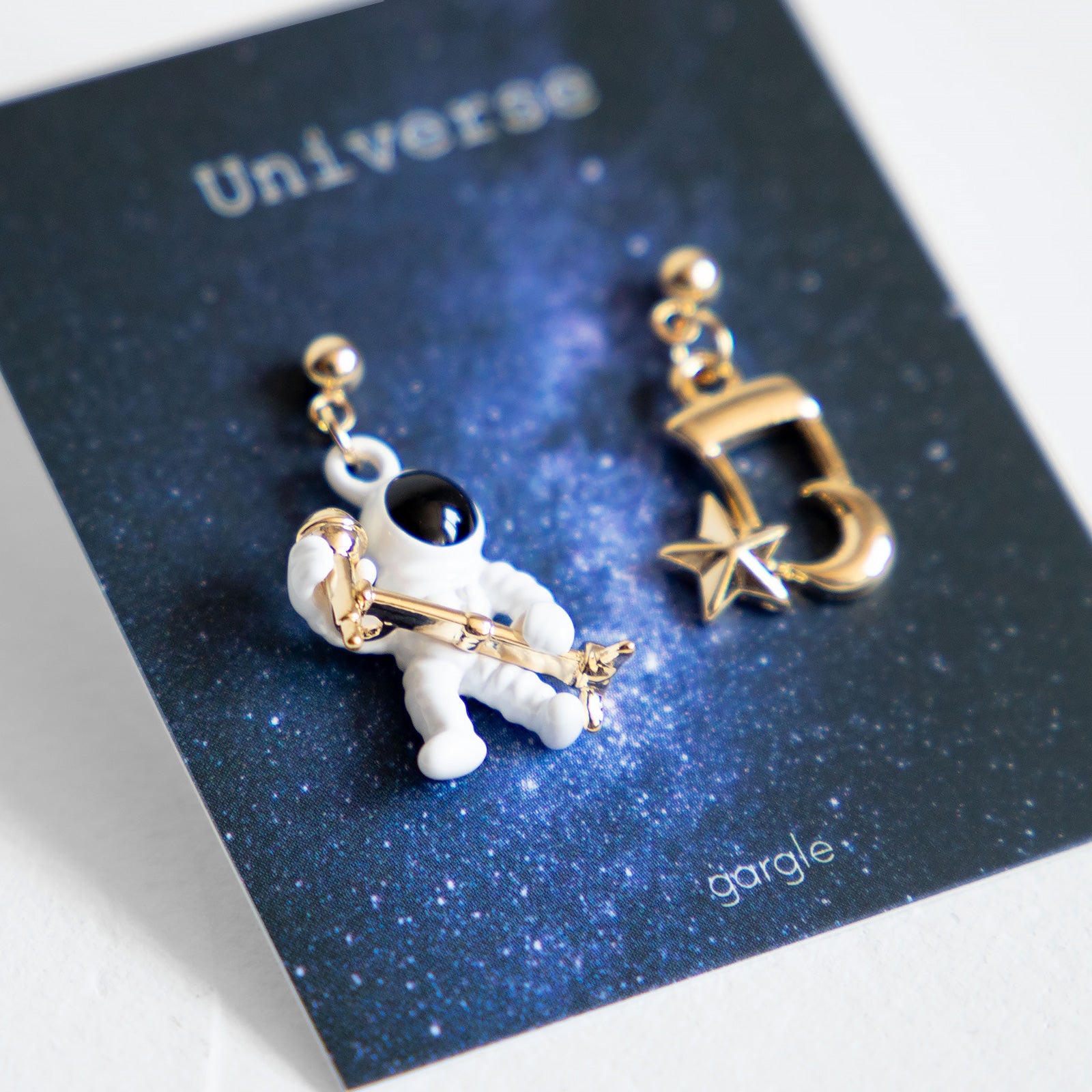 gargle/ガーグル 宇宙バンド マイク ピアス – ニコノマニマニ雑貨店