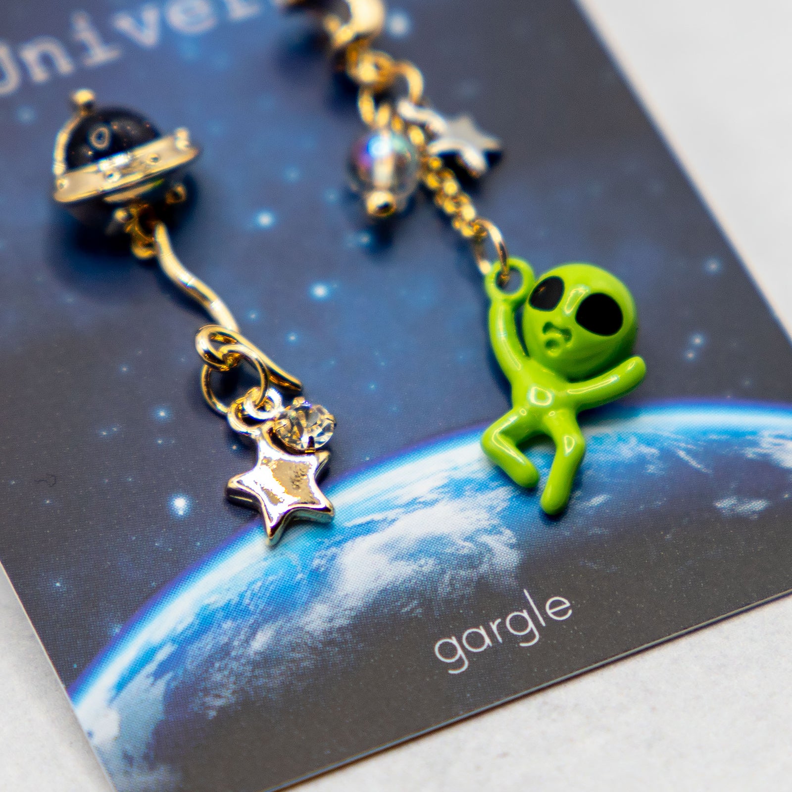 gargle/ガーグル　もりもり宇宙 宇宙人 ピアス