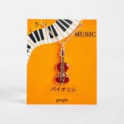 gargle/ガーグル　ミニチュア楽器 バイオリン ネックレス