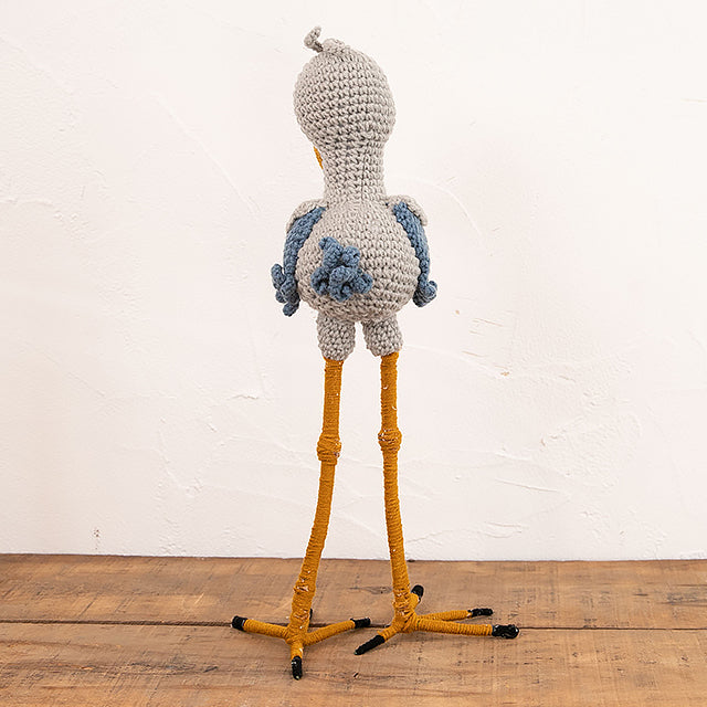 あみぐるみ　 ビッグ ハシビロコウ