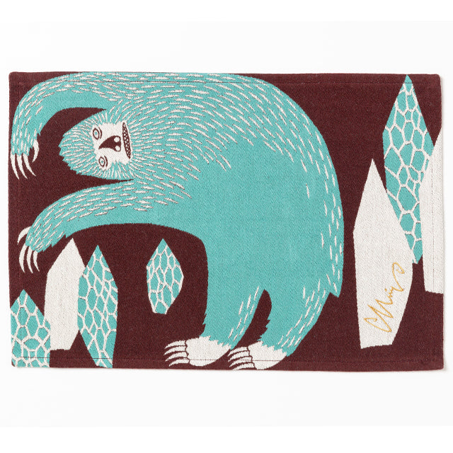 moritaMiW/モリタミウ　ランチョンマット 雪あそびイエティ