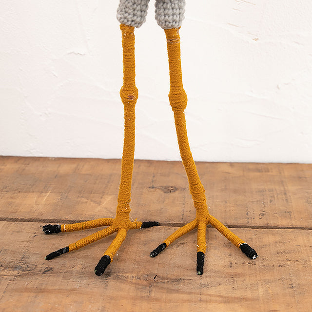 あみぐるみ　 ビッグ ハシビロコウ