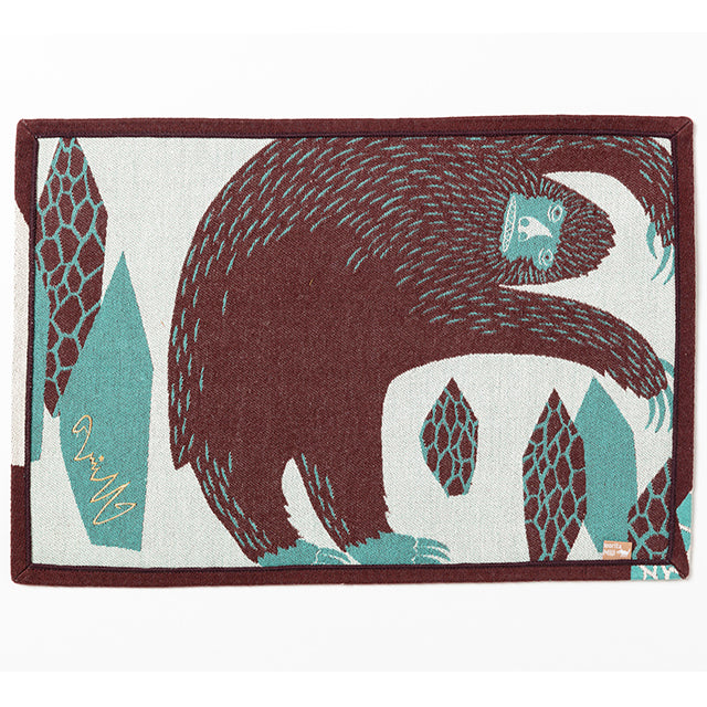 moritaMiW/モリタミウ　ランチョンマット 雪あそびイエティ