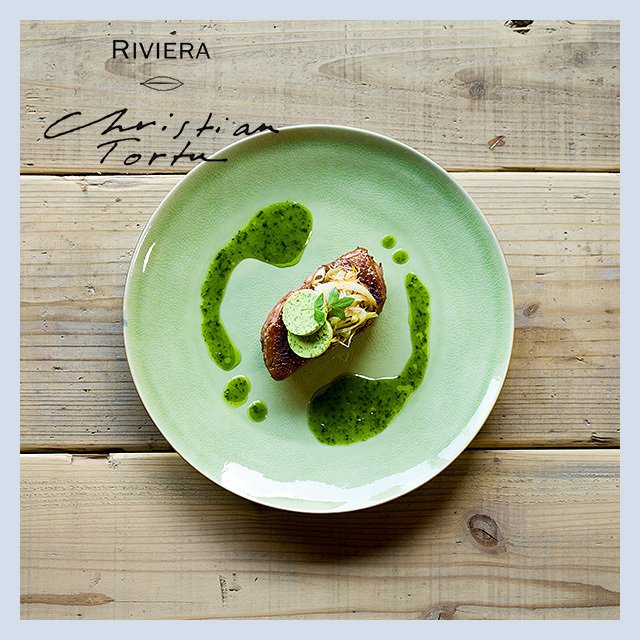 Riviera/リヴィエラ　ディナー プレート ヴェール・フレ