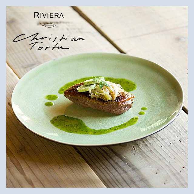 Riviera/リヴィエラ　ディナー プレート ヴェール・フレ