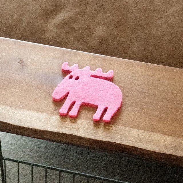 moz /モズ　フェルト コースター