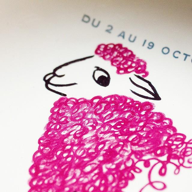 Raymond Savignac/レイモン・サヴィニャック　プレート (毛糸の15日間)