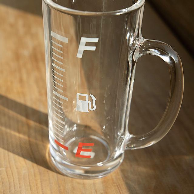 ガソリンメーター ビアグラス