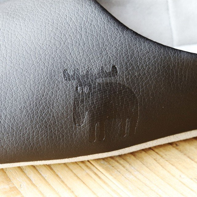 moz /モズ　洗える！ルームシューズレザー