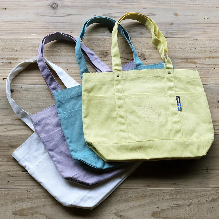 moz /モズ　エルク 帆布 限定カラー トートバッグ Lサイズ