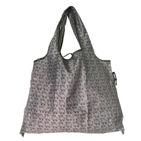 moz /モズ　ショッピングバッグ 総柄グレー