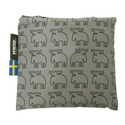 moz /モズ　ショッピングバッグ 総柄グレー