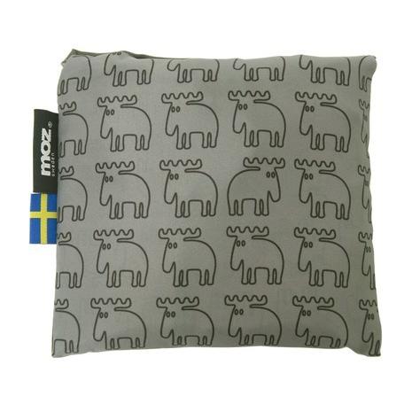 moz /モズ　ショッピングバッグ 総柄グレー