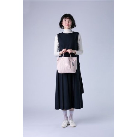 moz/モズ 　エルク 帆布 春色 トートバッグ Mサイズ