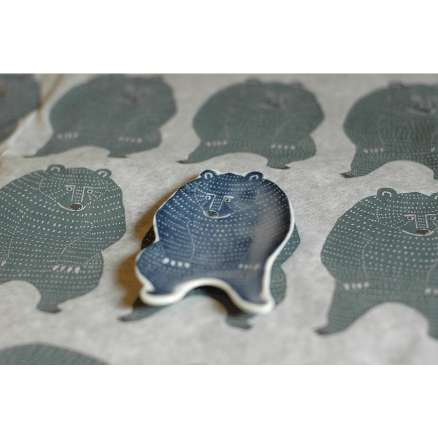 KATA KATA/カタカタ　倉敷意匠計画室　印判手 豆皿 クマ