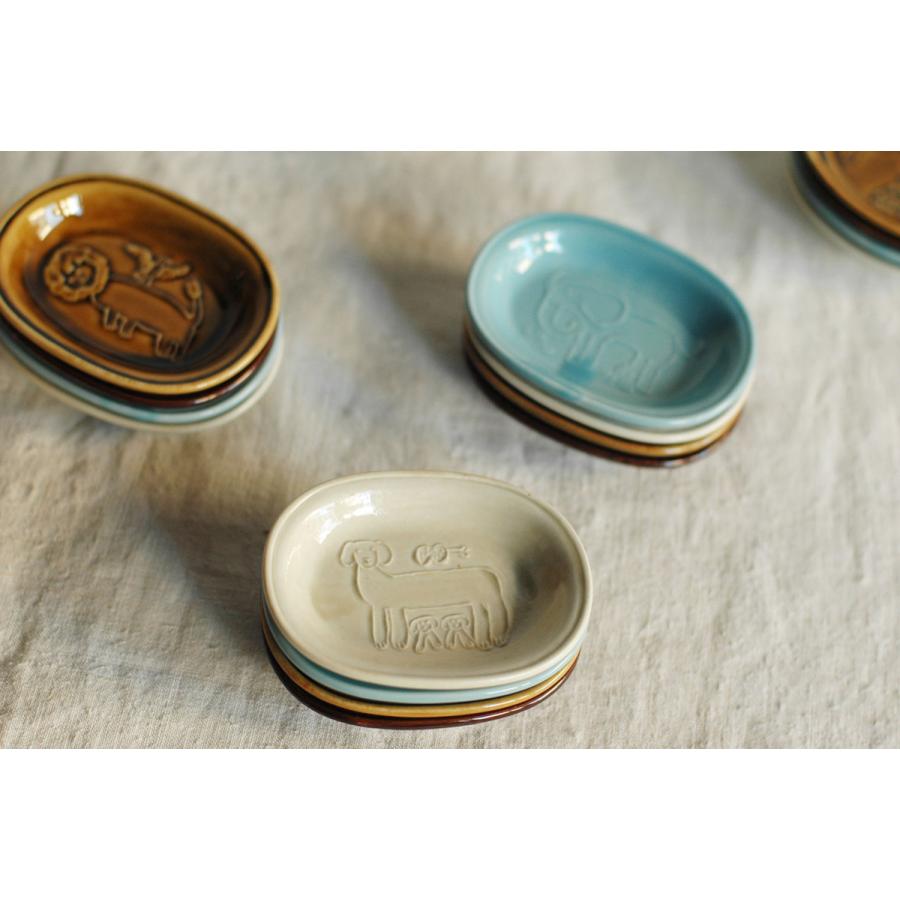 トラネコボンボン　オーバル 豆皿 (イヌ)