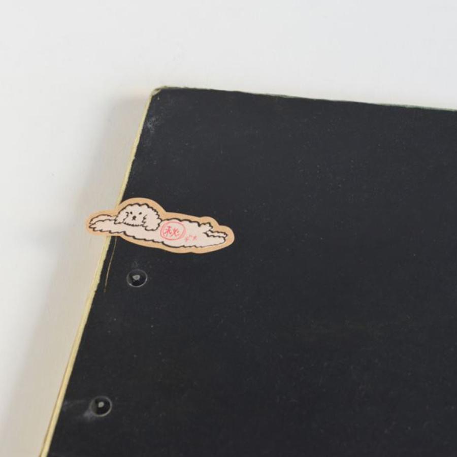 トラネコボンボン　ほぼ全面糊 ふせん (犬B)