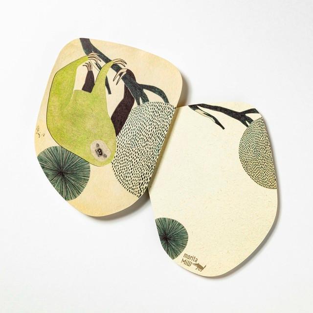 moritaMiW/モリタミウ　ポストカード ナマケルというお仕事