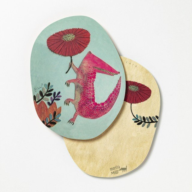 moritaMiW/モリタミウ　ポストカード 楽しいの音