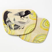 moritaMiW/モリタミウ　ポストカード 三羽カラス