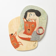 moritaMiW/モリタミウ　ポストカード 赤犬のロキ