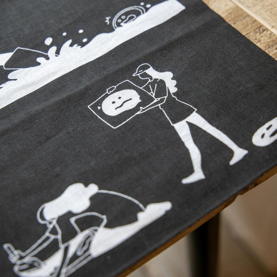 ニコノマニマニ雑貨店　オリジナル 手ぬぐい