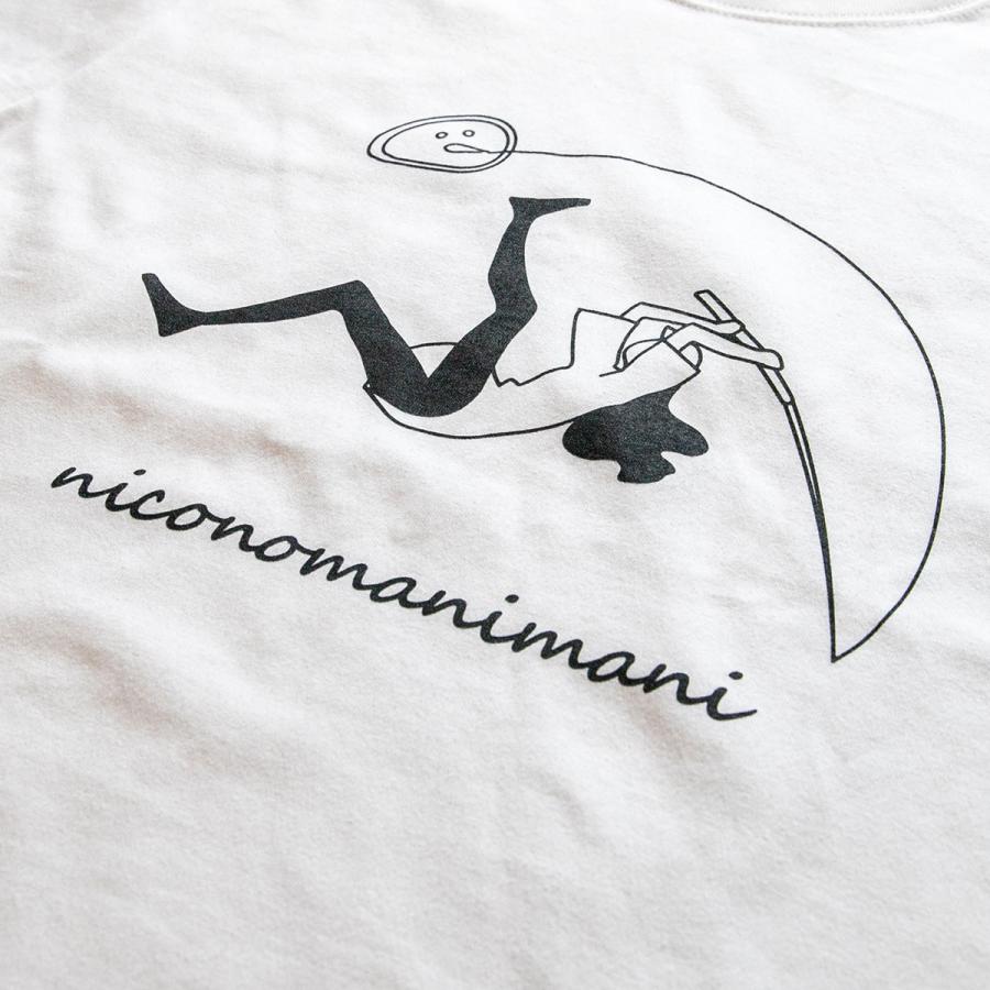 ニコノマニマニ雑貨店　オリジナルTシャツ 釣師