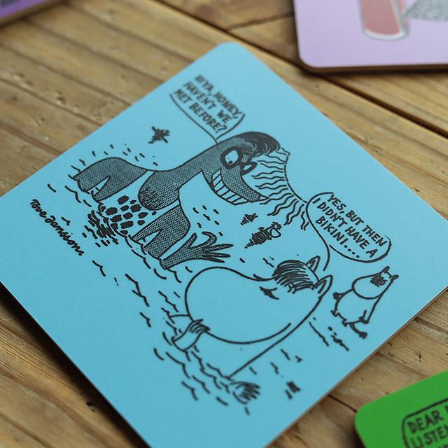 OPTO/オプト  ムーミン コミック柄コースター Bikini