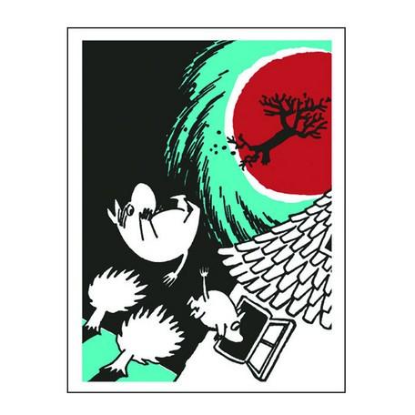 Putinki/プティンキ　ムーミン ギフトカード 彗星とムーミンたち